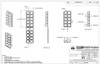10 Compartment ClamTray Technical Drawing