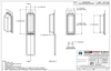 92TF - Stock Clamshell Packaging Technical Drawing