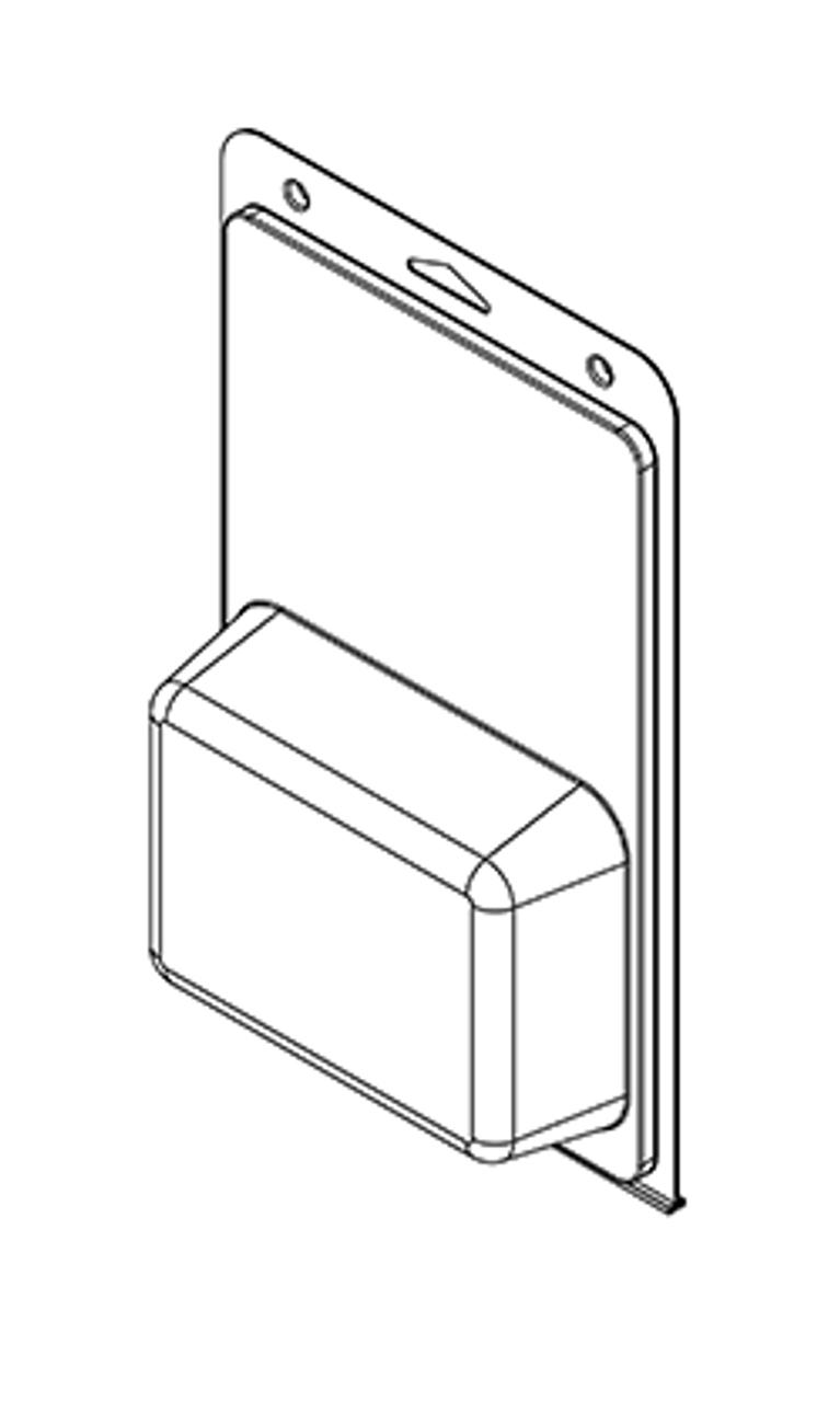 585TF - Stock Clamshell Packaging