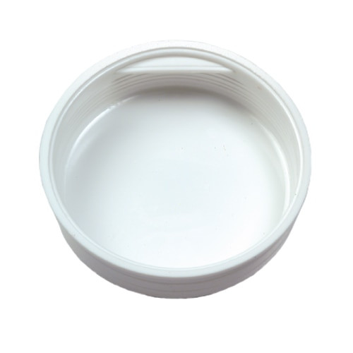 4" White Pull-Tab Plug