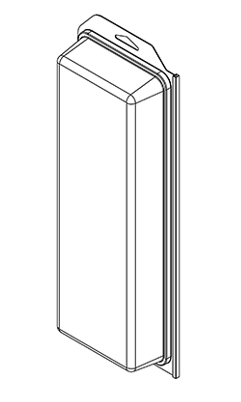 600TF - Stock Clamshell Packaging