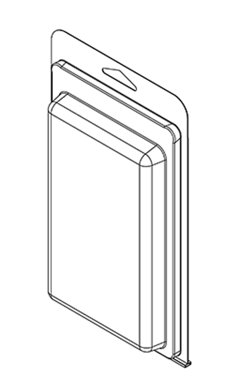 411TF - Stock Clamshell Packaging