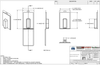 421TF - Stock Clamshell Packaging Technical Drawing