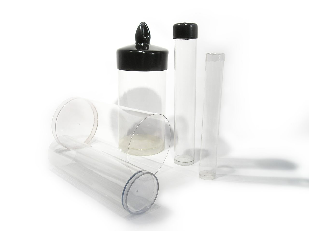 1" x 2-3/8" Heavy Wall Flexible Bottom Container
