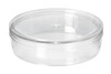 1/2" Round Clear Poly Plug