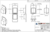 422TF - Stock Clamshell Packaging Technical Drawing