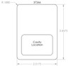 037266 - Stock Clamshell Packaging Header Card Dielines