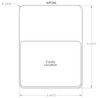 449346 - Stock Clamshell Packaging Header Card Dielines