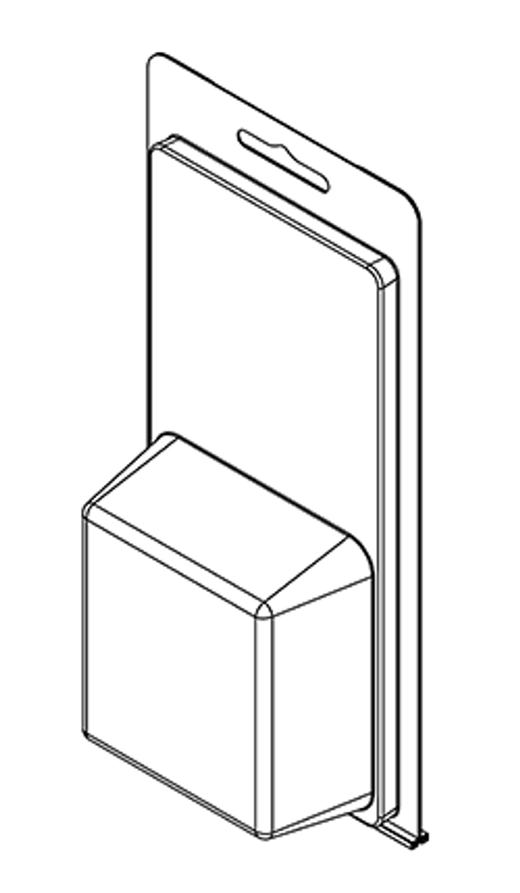 202TF - Stock Clamshell Packaging
