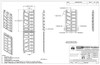 11 Compartment ClamTray Technical Drawing