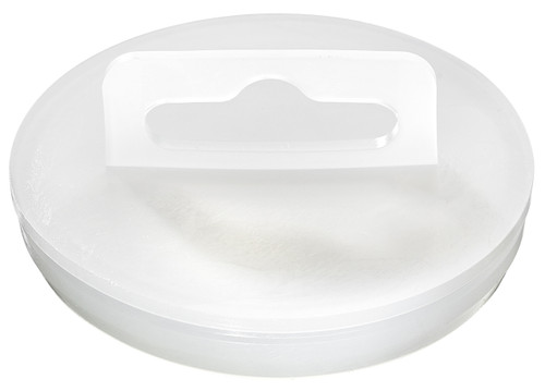 2-1/2" Round Hang Plug - Natural with Sombrero Hole Style