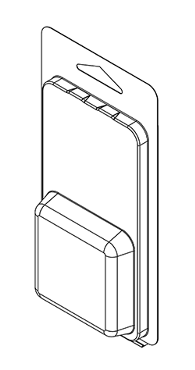100TF - Stock Clamshell Packaging