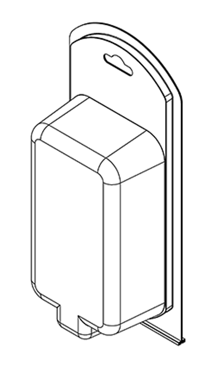 392TF - Stock Clamshell Packaging