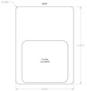 284TF - Stock Clamshell Packaging Header Card Dielines