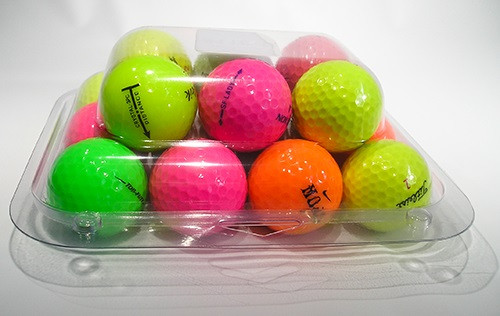 118-1TF - 18-Ball Egg Carton Bottom Golf Ball Clamshell