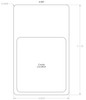 418TF - Stock Clamshell Packaging Header Card Dielines