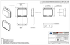 303TF - Stock Clamshell Packaging Technical Drawing