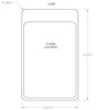 123TF - Stock Clamshell Packaging Header Card Dielines