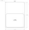 287TF - Stock Clamshell Packaging Header Card Dielines