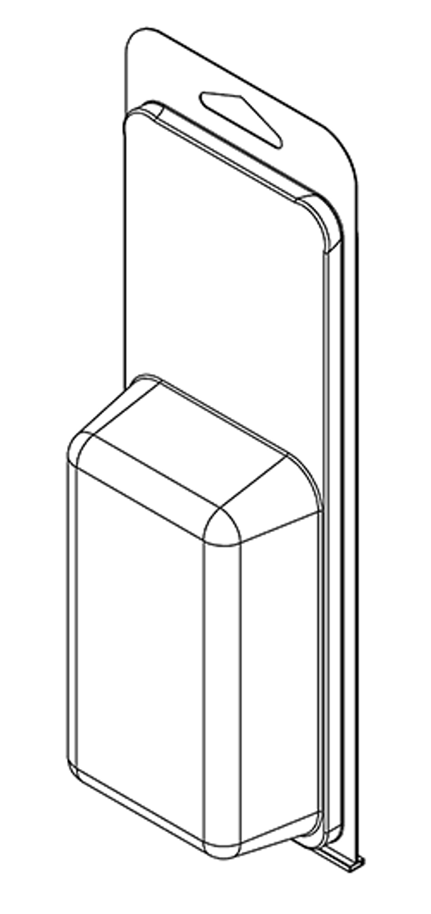 376TF - Stock Clamshell Packaging