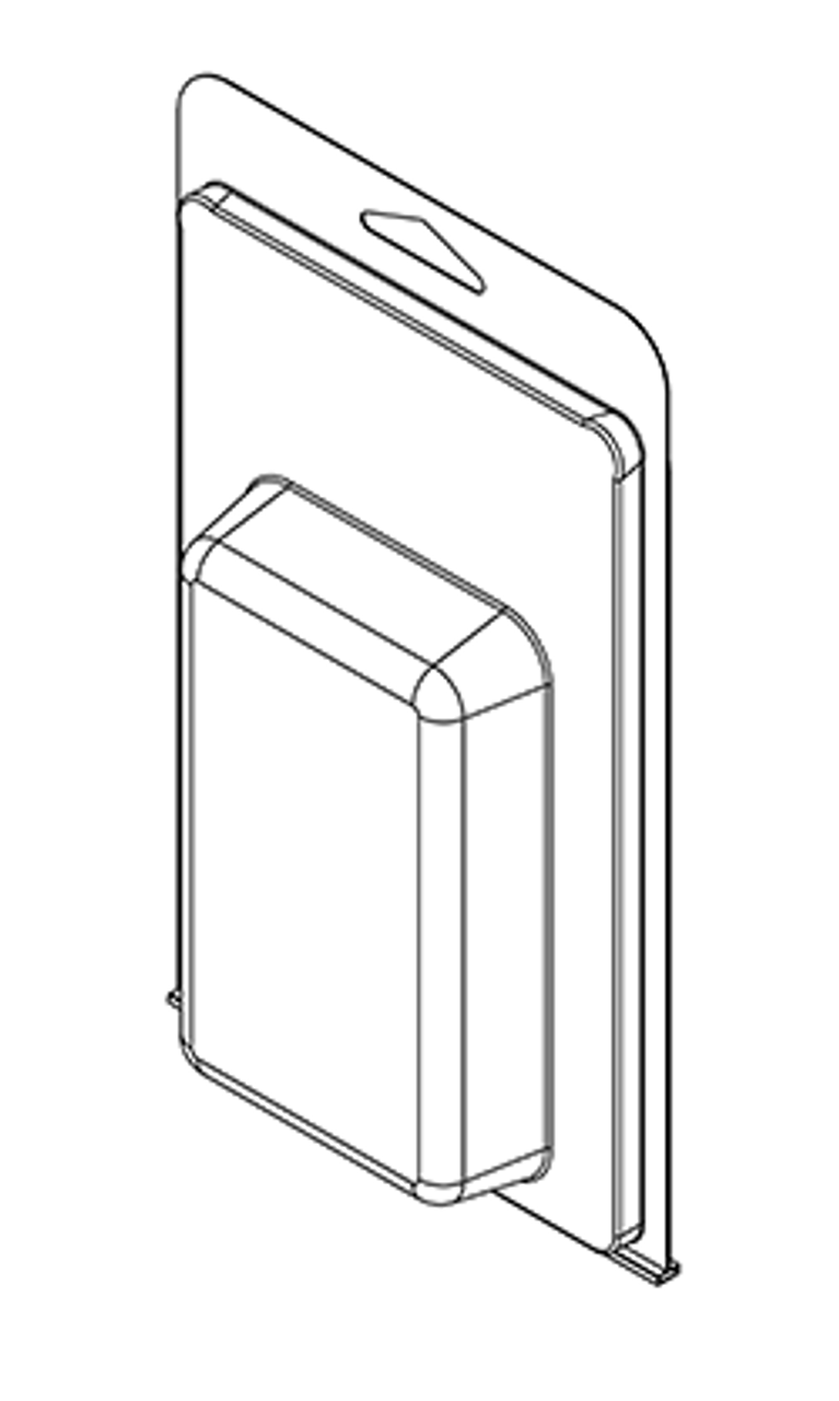 414TF - Stock Clamshell Packaging