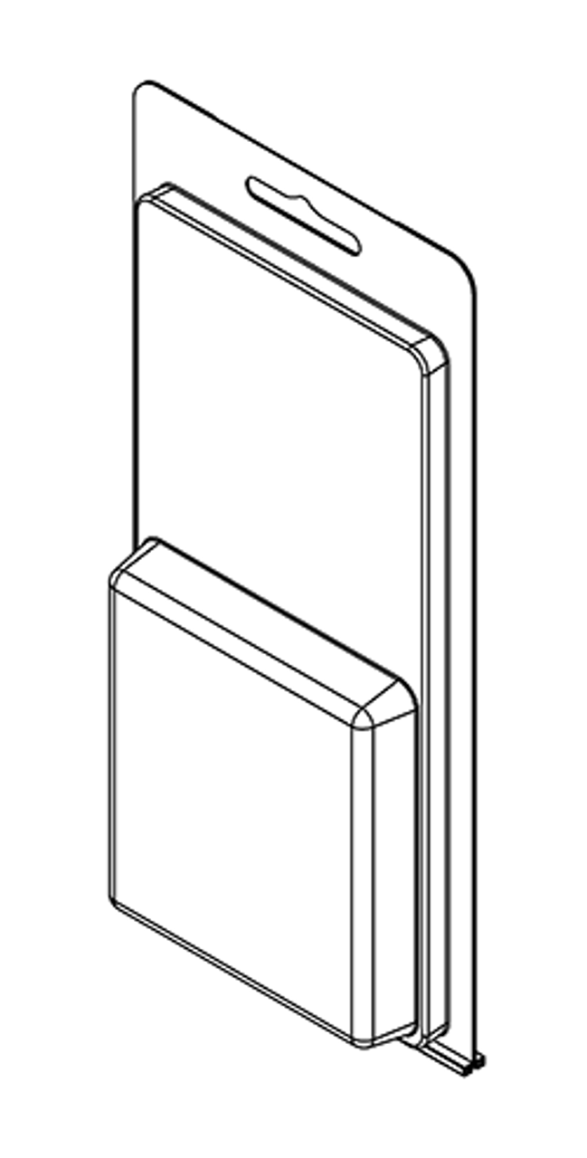 215TF - Stock Clamshell Packaging