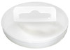 2-1/2" Round Hang Plug - Natural with Sombrero Hole Style