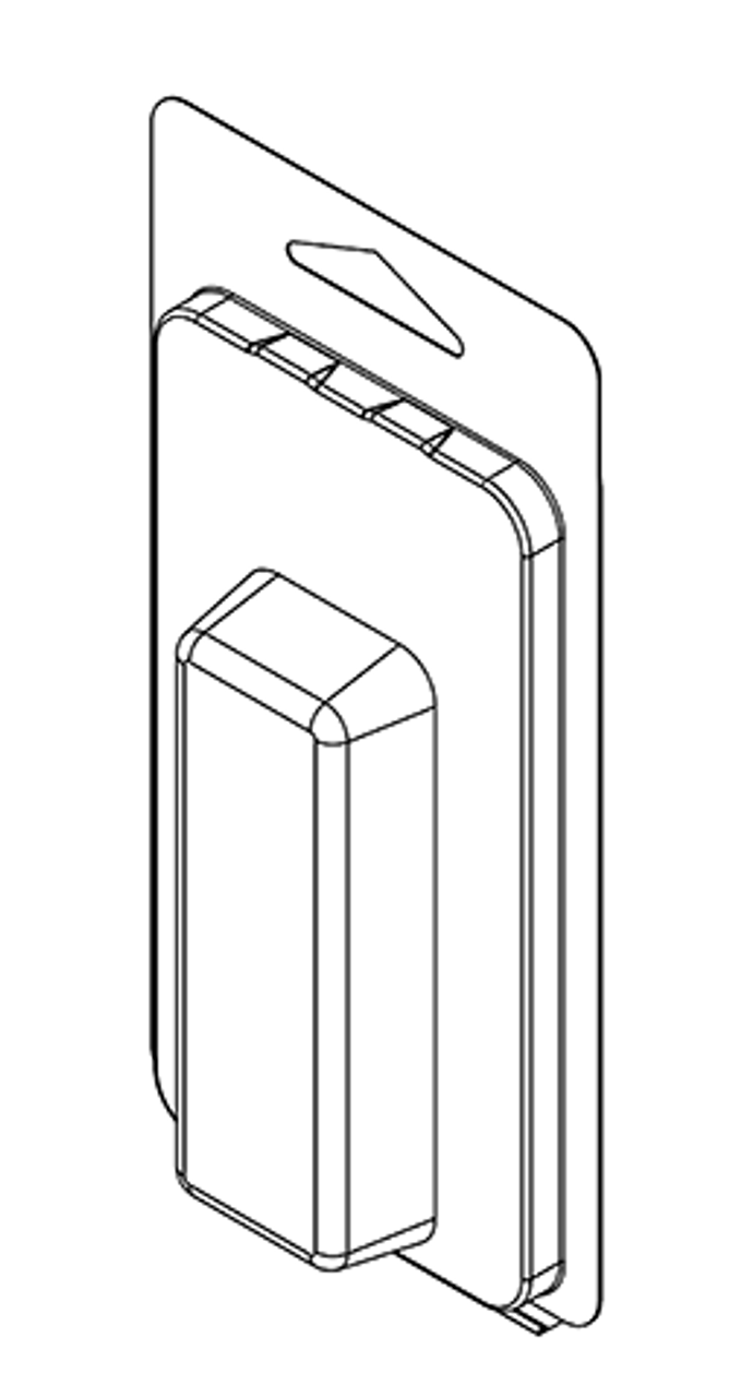 107TF - Stock Clamshell Packaging