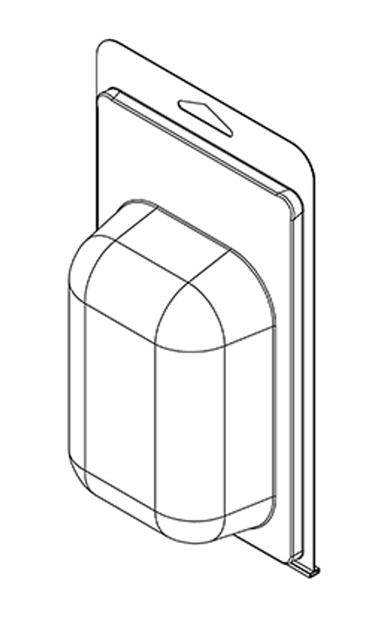 405TF - Stock Clamshell Packaging