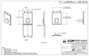 285TF - Stock Clamshell Packaging Technical Drawing