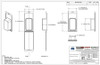 494TFM Stock Clamshell Technical Drawing