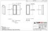603TF - Stock Clamshell Packaging Technical Drawing