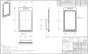 827808 - Stock Clamshell Packaging Technical Drawing