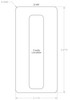 214TF - Stock Clamshell Packaging Header Card Dielines