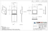 170TFM Stock Clamshell Technical Drawing