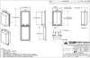 406TF - Stock Clamshell Packaging Technical Drawing