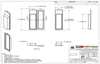 606TF - Stock Clamshell Packaging Technical Drawing