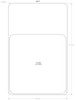 589TF - Stock Clamshell Packaging Header Card Dielines