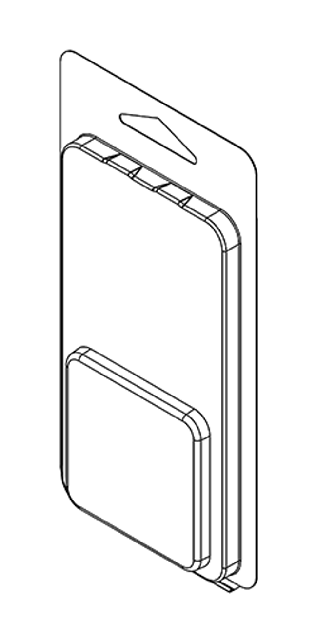 105TF - Stock Clamshell Packaging