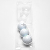 3-Ball Egg Carton Bottom Golf Ball Clamshell Clear Package Opened