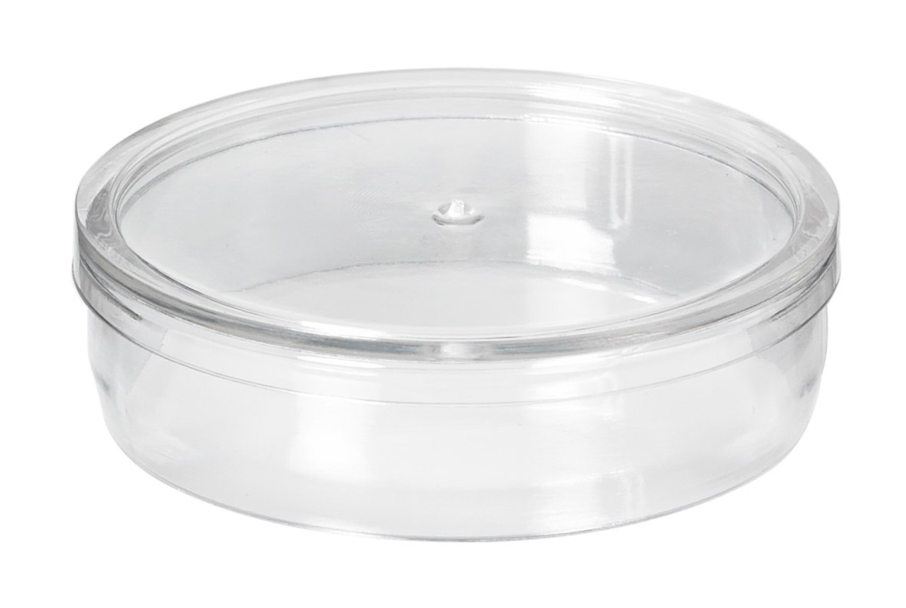 1/2" Round Clear Poly Plug