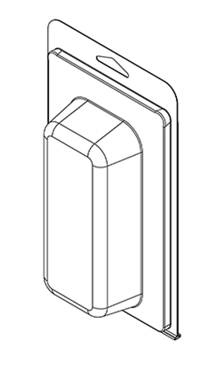 401TF - Stock Clamshell Packaging
