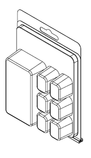 7 Compartment ClamTray