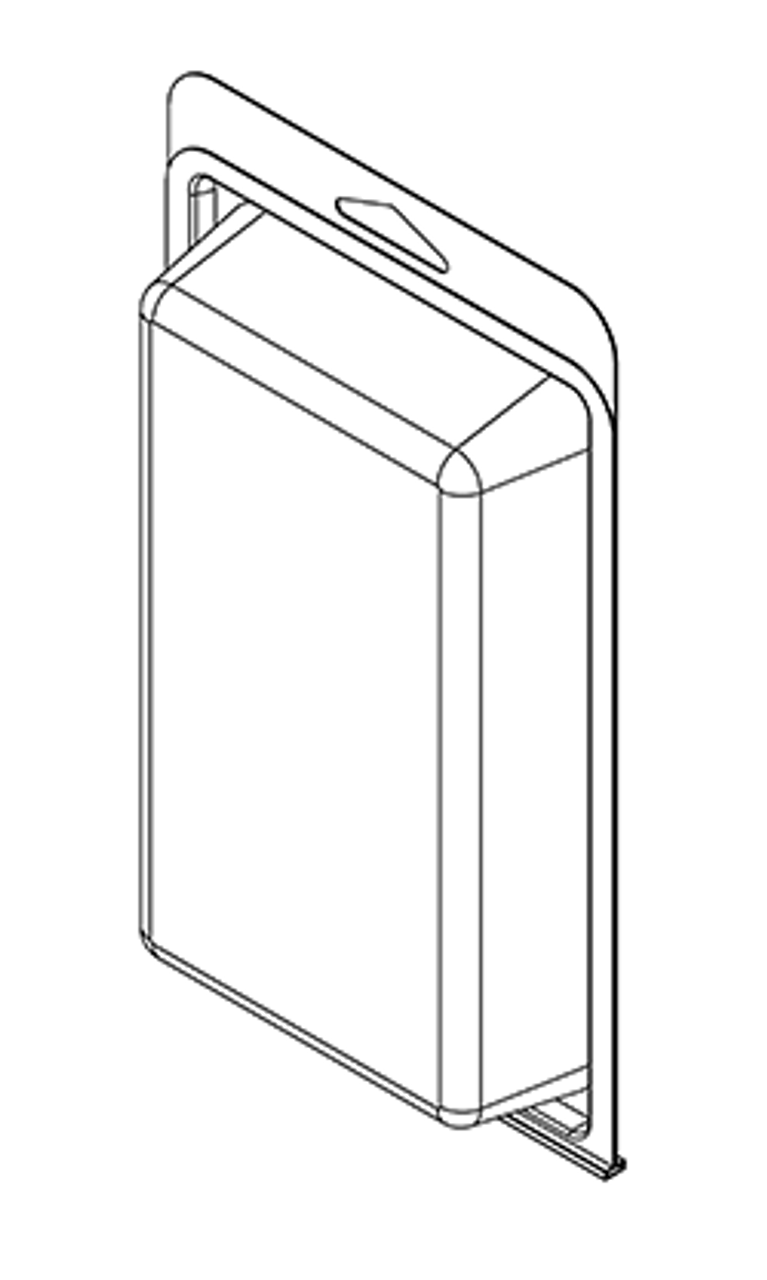 403TF - Stock Clamshell Packaging