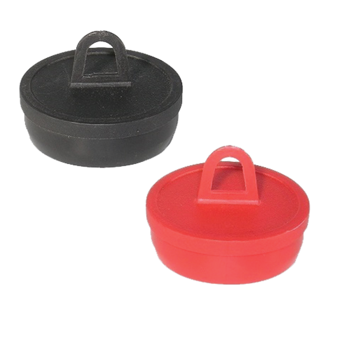 Round Hanger Plug - Red or Black
