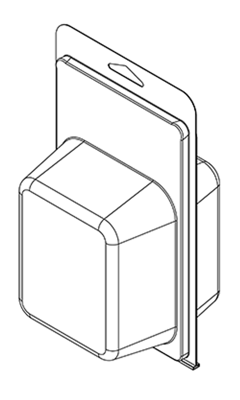 422TF - Stock Clamshell Packaging