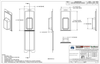 208TF - Stock Clamshell Packaging Technical Drawing
