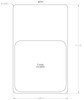 407TF - Stock Clamshell Packaging Header Card Dielines