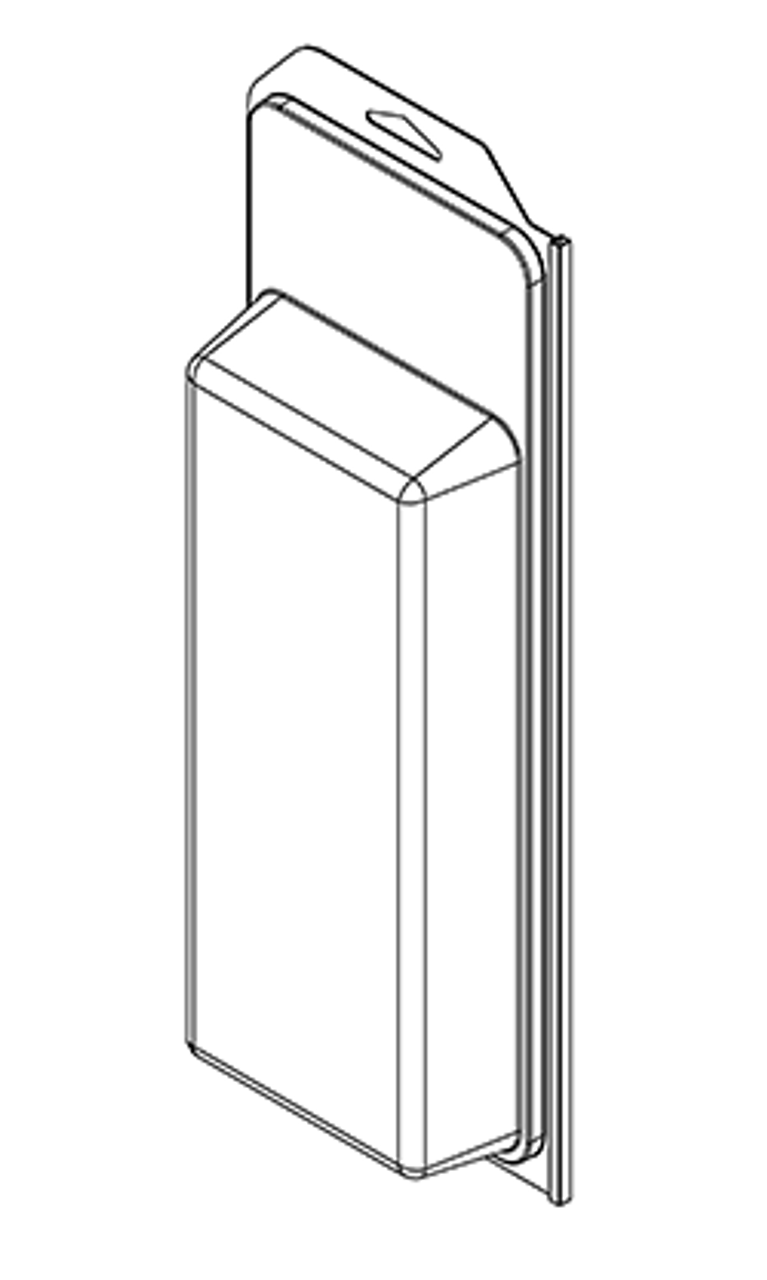 606TF - Stock Clamshell Packaging
