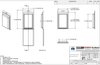 411TF - Stock Clamshell Packaging Technical Drawing